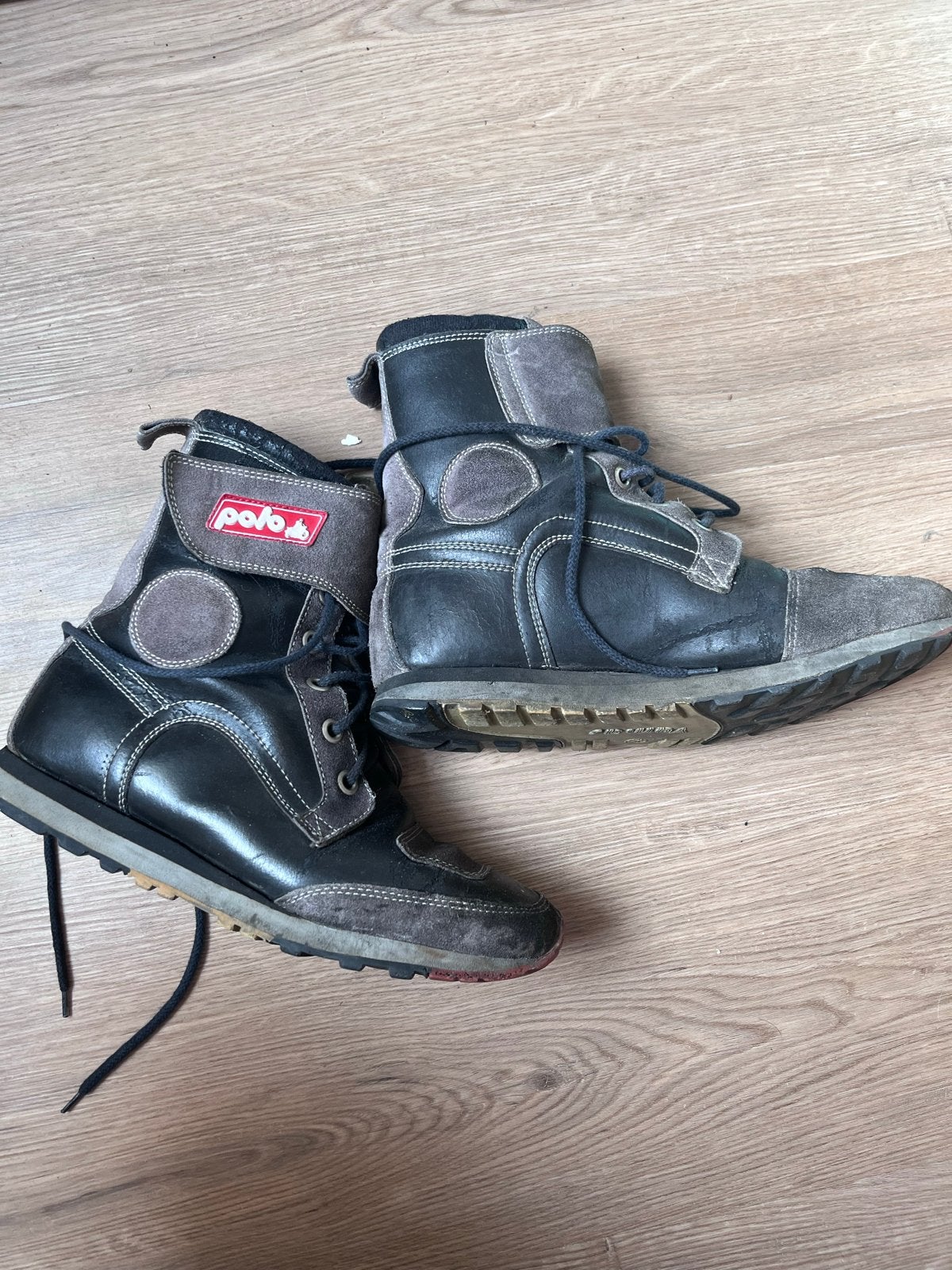 Polo Motorlaarzen - Comfortabel en Stevig maar 42, Motoren, Kleding | Motorkleding, Ophalen, Tweedehands, Heren, Laarzen
