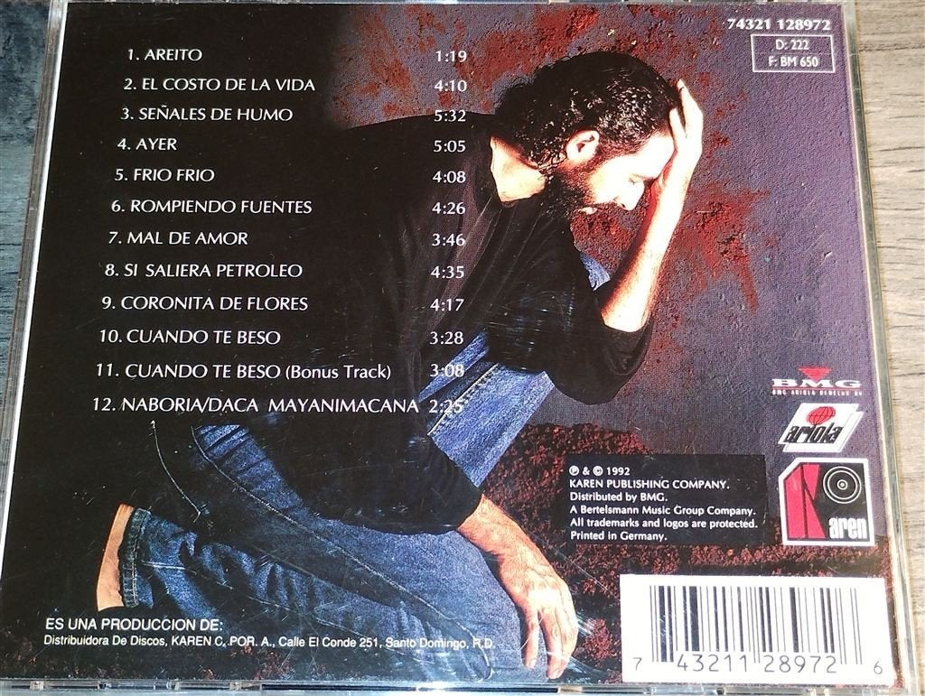 Juan Luis Guerra - Areito, Ophalen of Verzenden, Zo goed als nieuw, Aziatisch