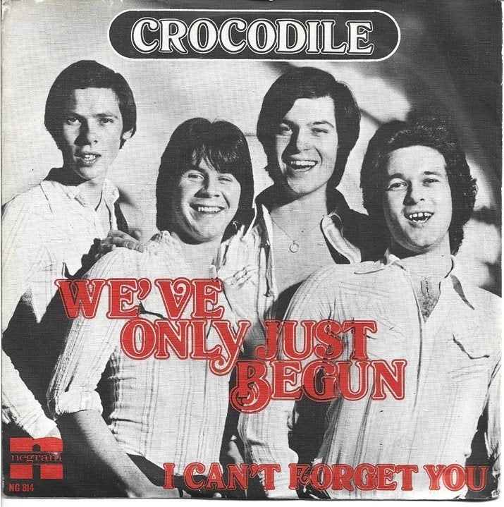 Crocodile - We've Only Just Begun / I Can't Forget You, Gebruikt, Verzenden, 7 inch, Pop