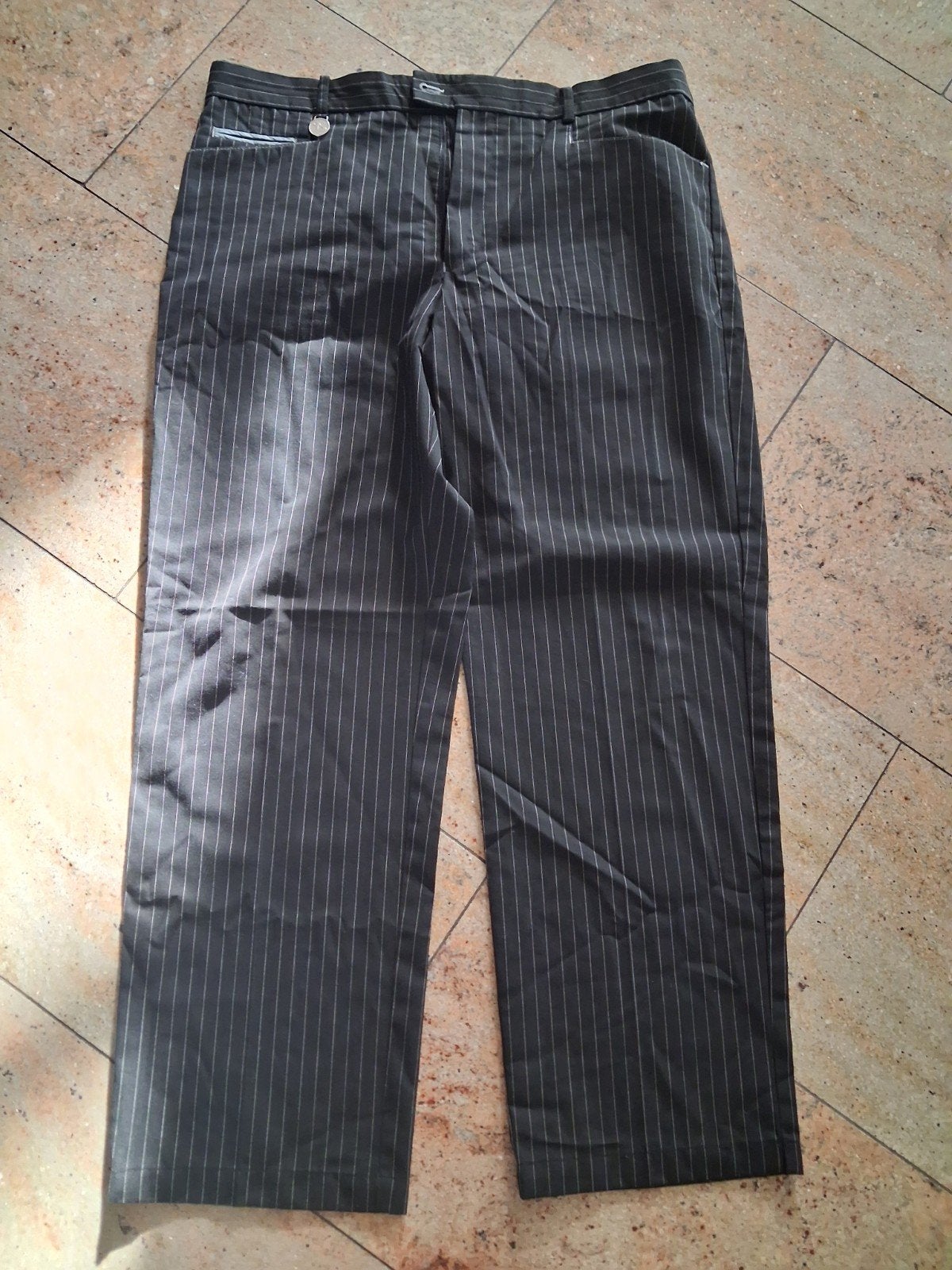 Golfbroek heren, Stromberg, zwart gestreept, Ophalen of Verzenden, Zo goed als nieuw, Kleding, Overige merken