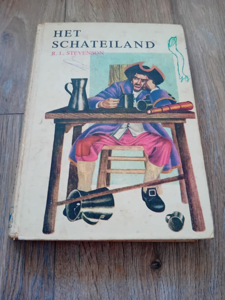 Het Schateiland - Klassiek Avonturenboek R.L. Stevenson, Boeken, Ophalen of Verzenden, Gelezen, R.L. Stevenson, Europa overig