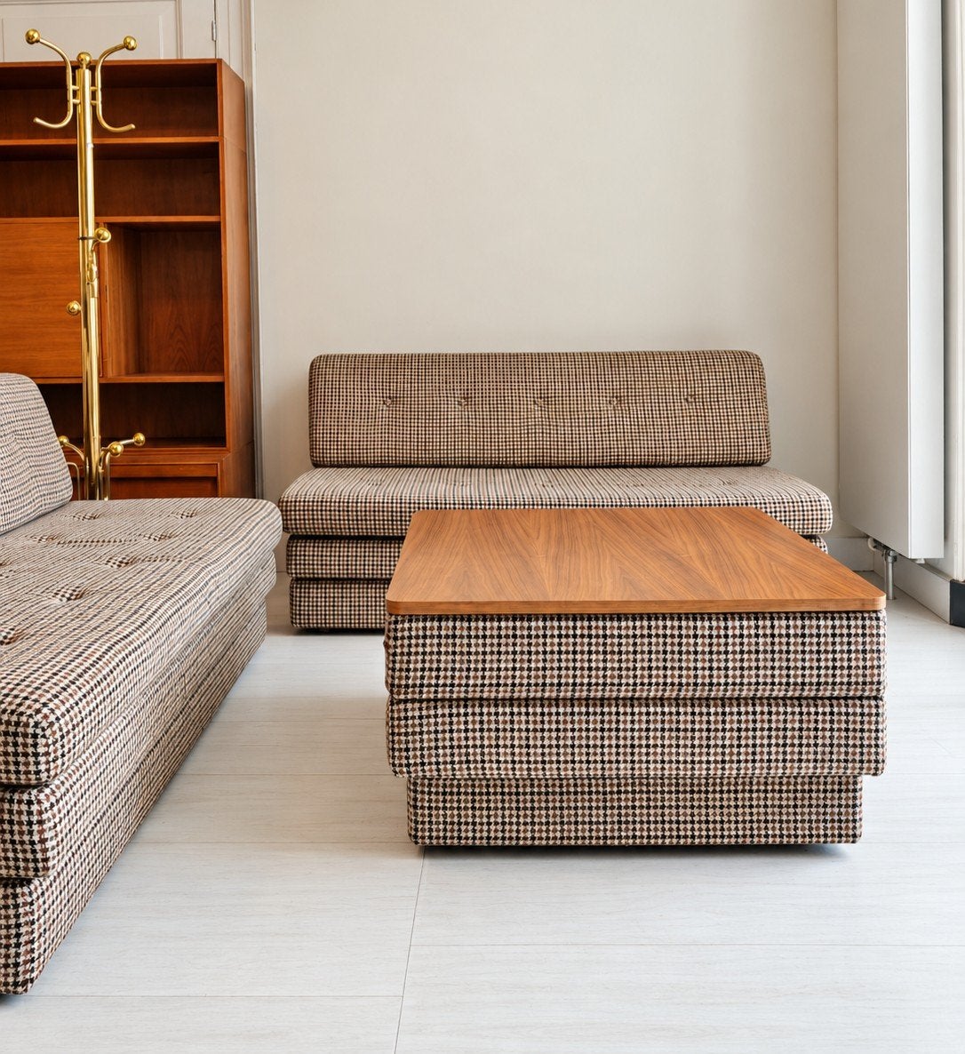 Vintage daybeds - bank met salontafel, Ophalen