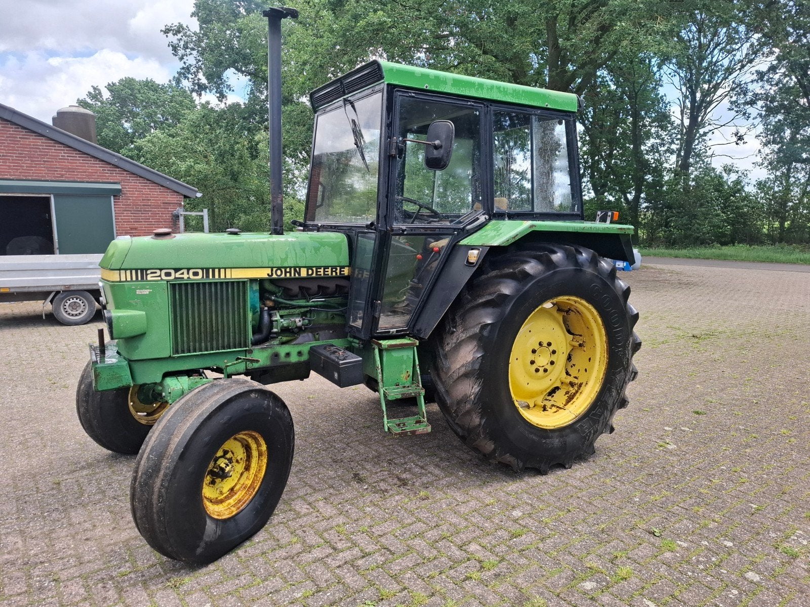 John Deere 2040, Zakelijke goederen, Agrarisch | Tractoren, Ophalen, Gebruikt, Tot 80 Pk, John Deere