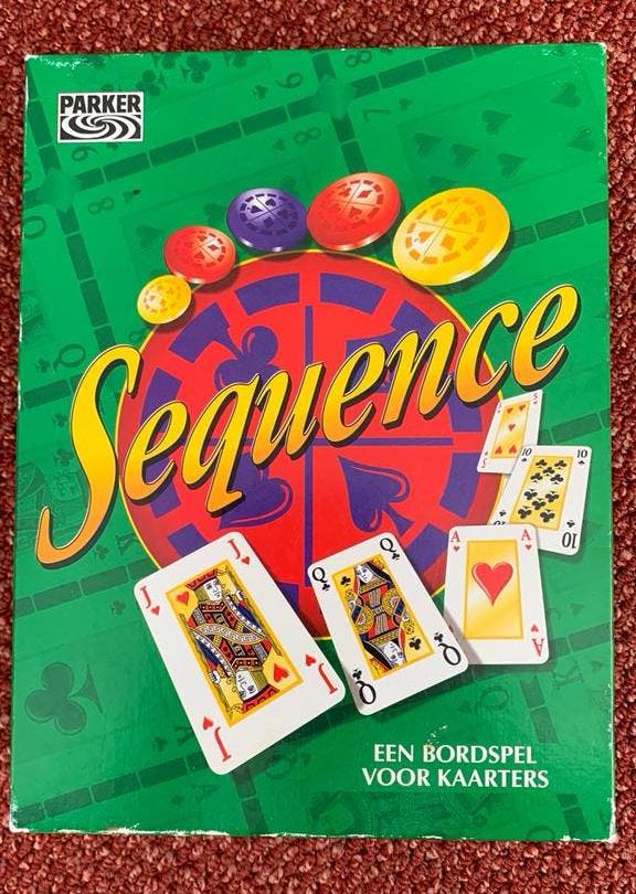 Sequence bordspel en kaartspel van Parker, Ophalen of Verzenden, Zo goed als nieuw