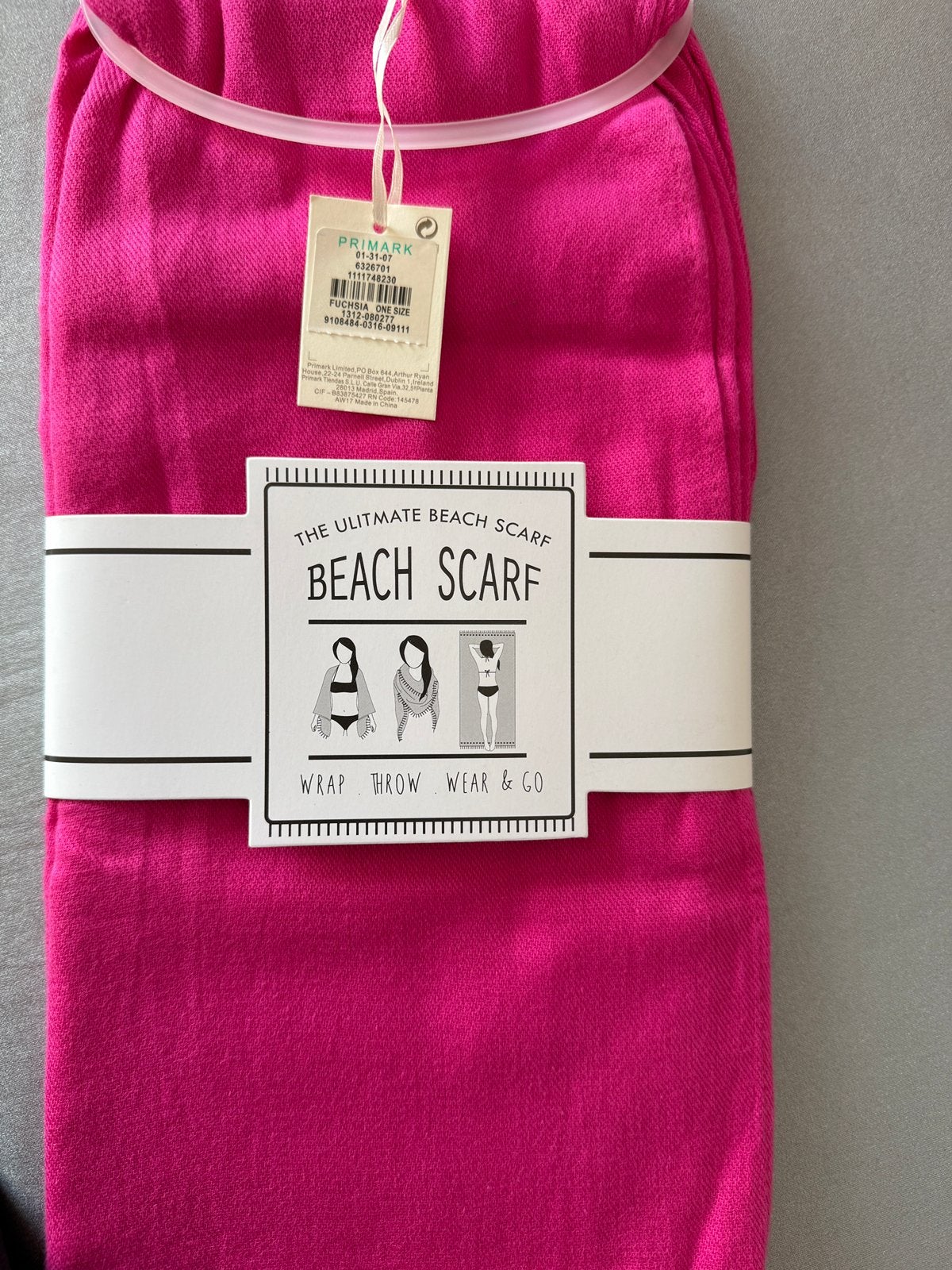 Beach scarf, Ophalen of Verzenden, Nieuw, Roze, Overige typen