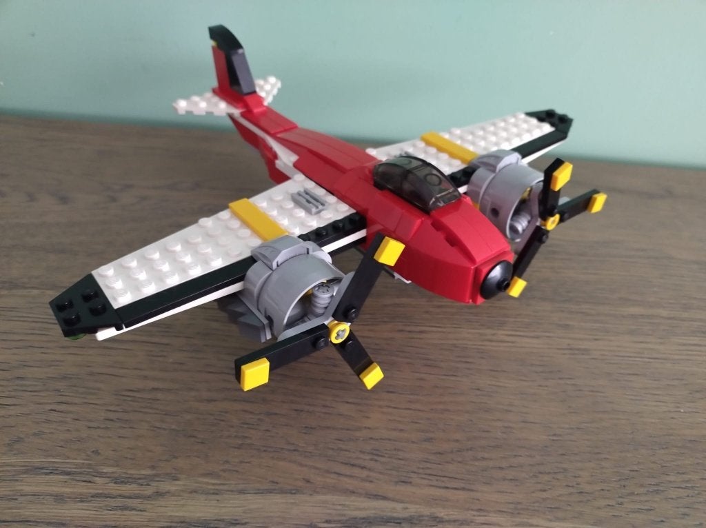 Lego Creator 7292 Propeller Adventures plane vliegtuig, Lego, Ophalen of Verzenden, Zo goed als nieuw, Compleet
