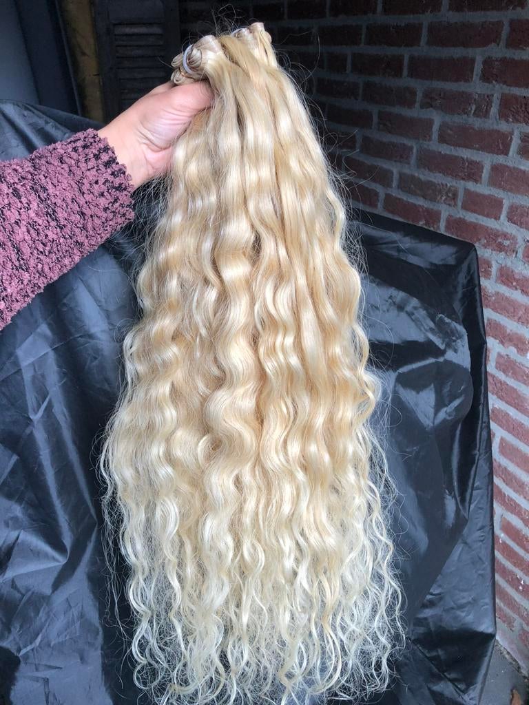 India weave extensions 100% human hair top kwaliteit, Sieraden, Tassen en Uiterlijk, Uiterlijk | Haarverzorging, I, Nieuw, Ophalen of Verzenden