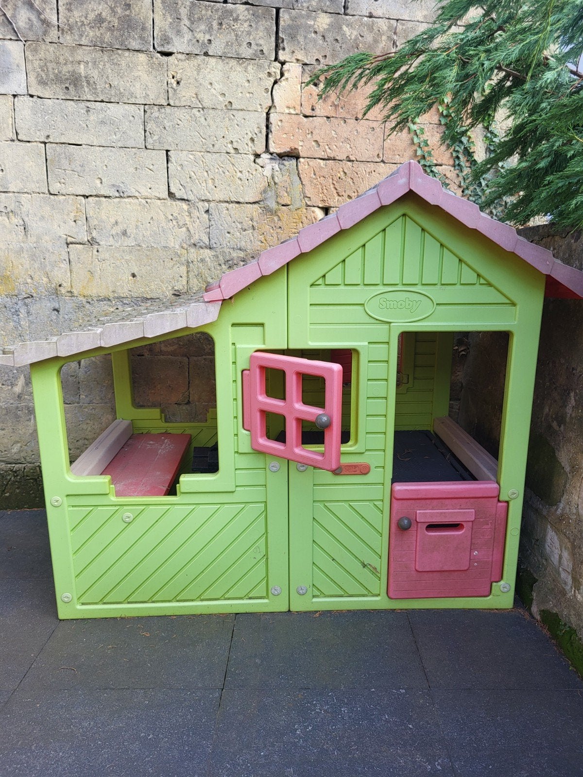 Smoby Speelhuisje voor kinderen - Gebruikt, Ophalen, Gebruikt, Kunststof
