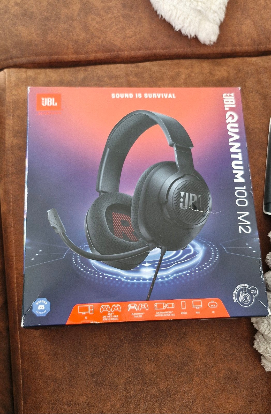 JBL Quantum 100 M2 Gaming Headset, Audio, Tv en Foto, Gaming, JBL, Nieuw, Ophalen of Verzenden