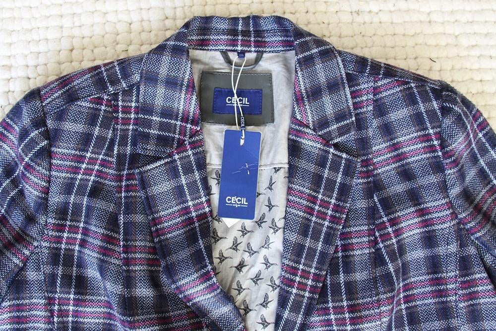 Mooi Cecil Jasje (XL) € 35,-, Blauw, Maat 46/48 (XL) of groter, Ophalen of Verzenden, Zo goed als nieuw