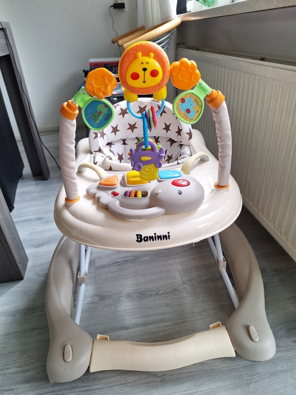 Baninni 5-in-1 Loopstoel Maya Beige, Kinderen en Baby's, Speelgoed | Babyspeelgoed, Ophalen of Verzenden