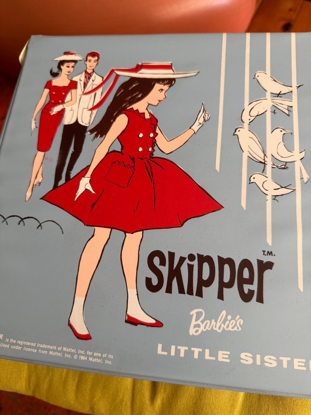Barbie vintage vvvvhtf Skipper koffer case zeer zeldzaam, Ophalen of Verzenden, Zo goed als nieuw, Accessoires