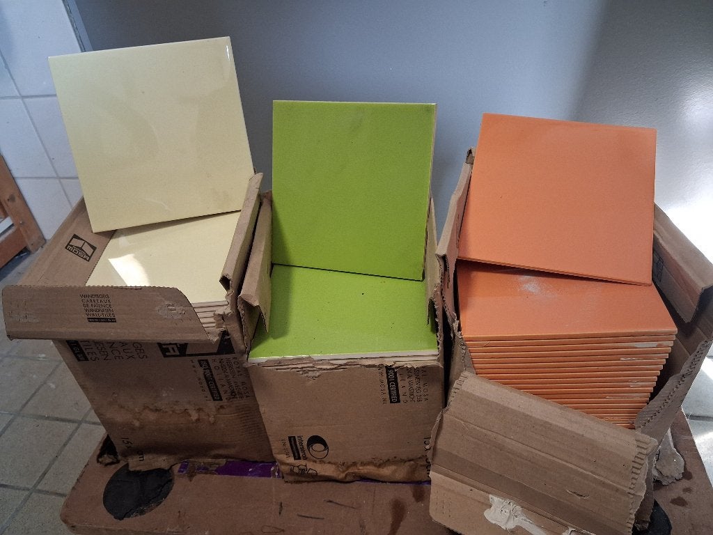 Wandtegels Mosa 15x15 ca 100 st, Nieuw, Minder dan 20 cm, Minder dan 5 m², Wandtegels