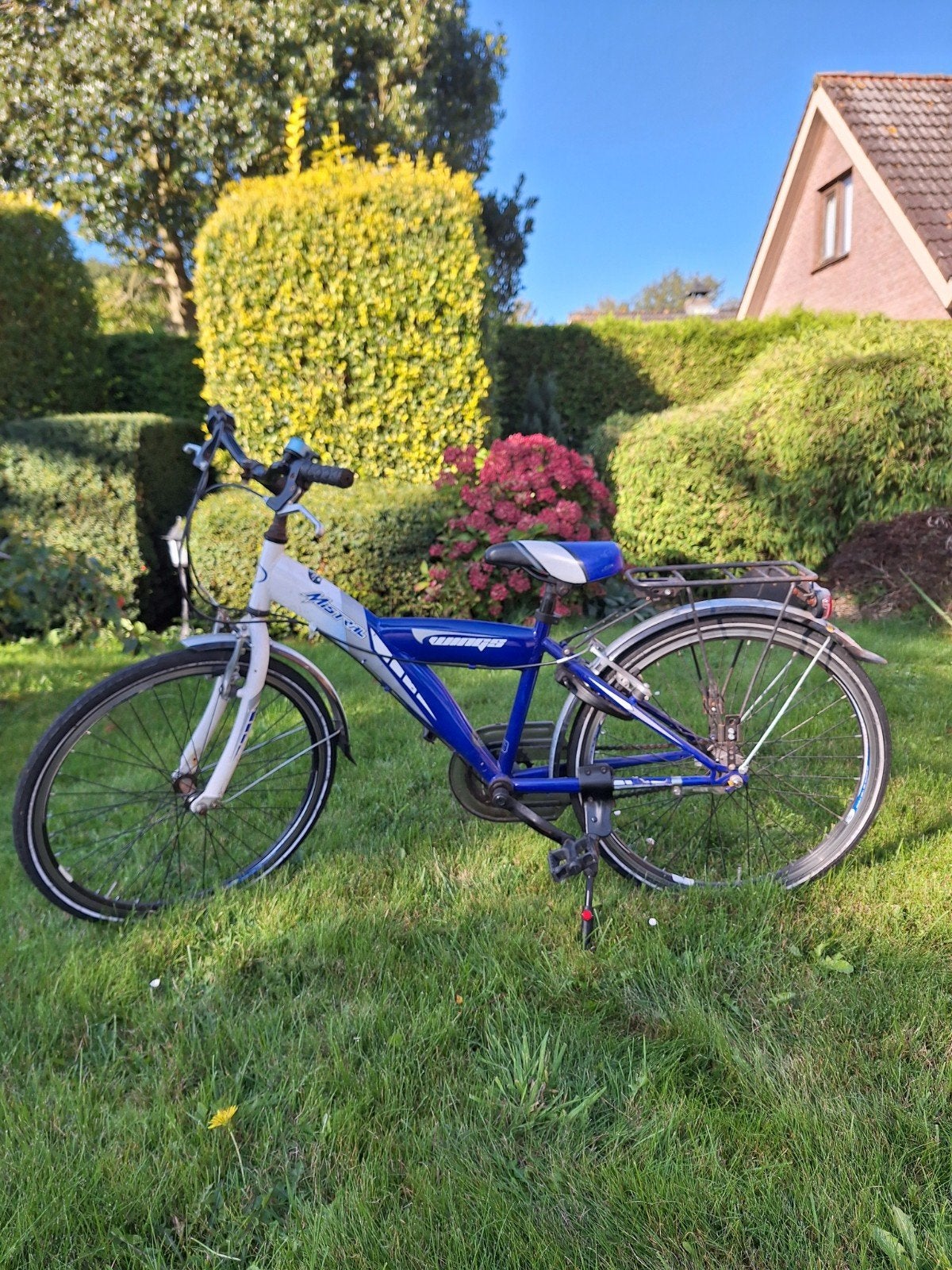 Mistral Wings kinderfiets jongen maat 22 inch, Ophalen, Terugtraprem, 22 inch, Gebruikt