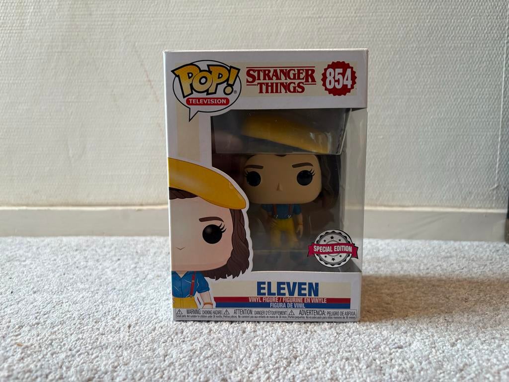 Funko Pop! Eleven Stranger Things #854 Special Edition, Ophalen of Verzenden, Nieuw