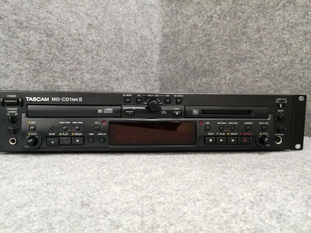 TASCAM MD-CD1 MKII Combi Minidisc CD Player, Ophalen of Verzenden, Minidisc-speler
