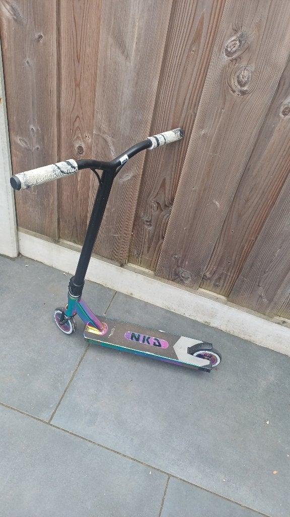 NKD stuntstep, Fietsen en Brommers, Steps, Ophalen, Gebruikt, Gewone step, NKD
