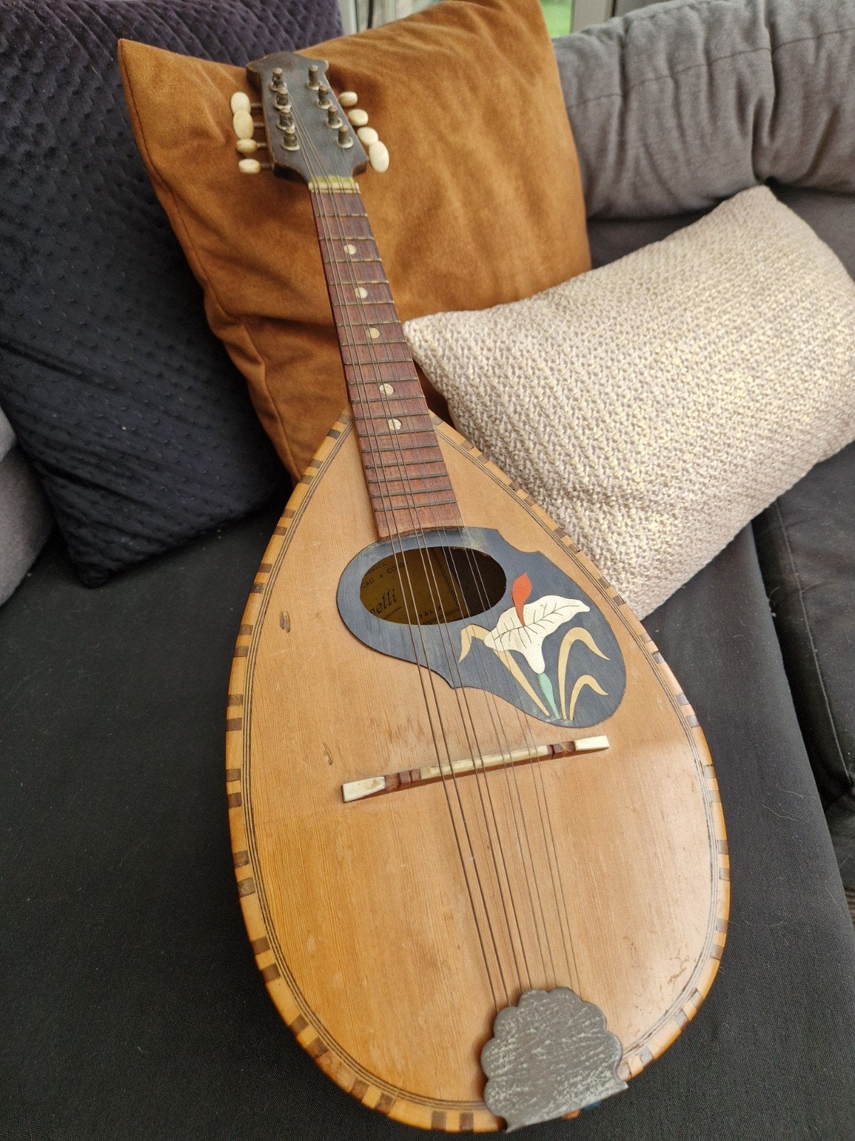 Vintage Mandoline Cavelli Napoli, Ophalen of Verzenden