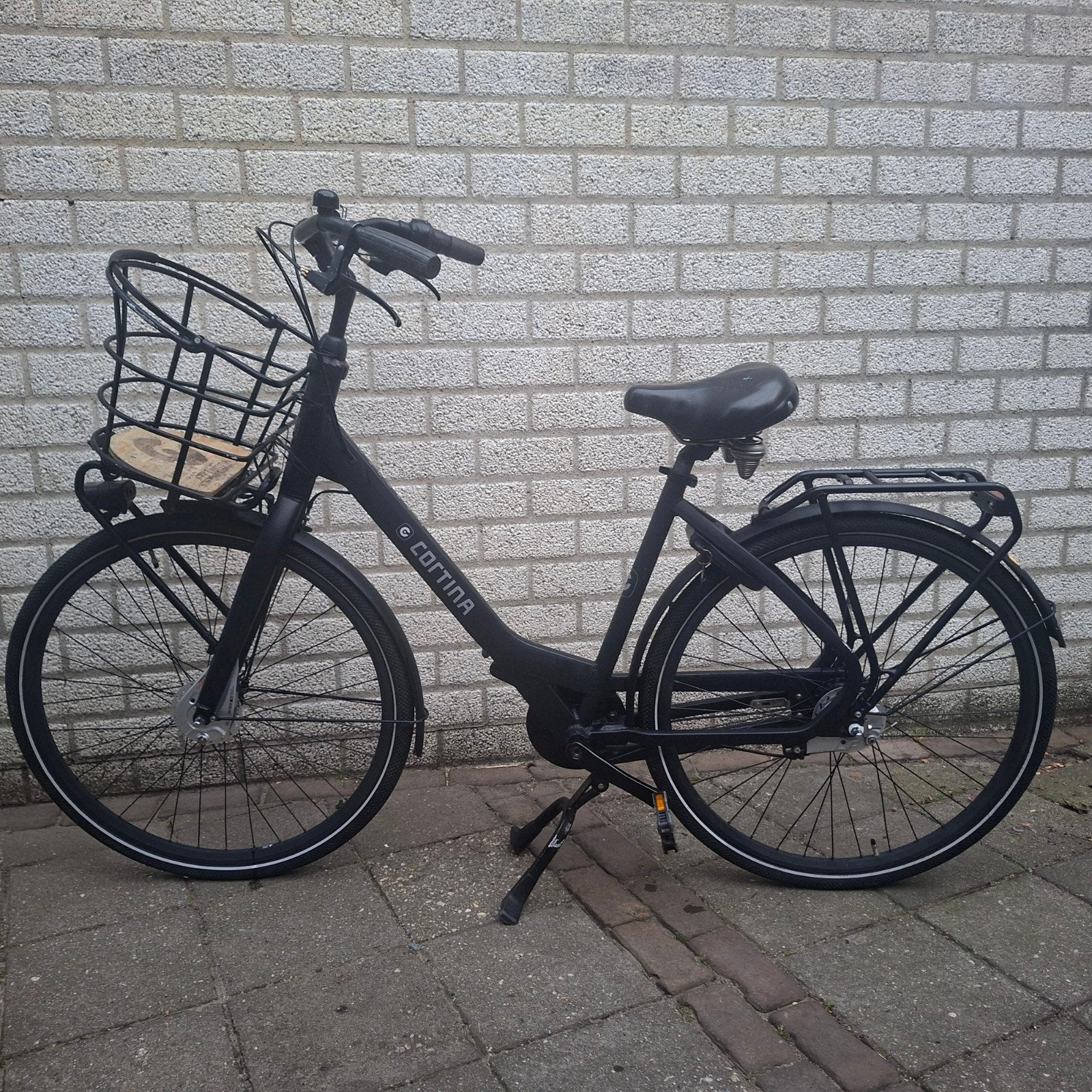 Cortina Common damesfiets met 7 versnellingen en voordrager, Versnellingen, Trommelrem, Ophalen, Overige merken