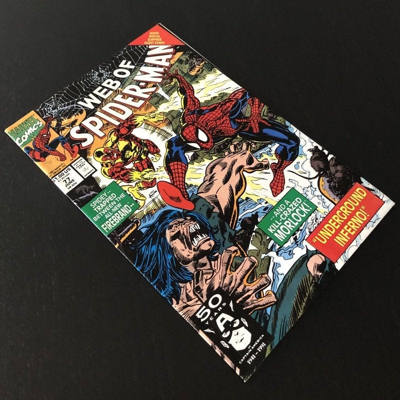 Web of Spider-Man Vol.1 #77 (1991) NM- (9.2), Eén comic, Amerika, Marvel Comics, Nieuw