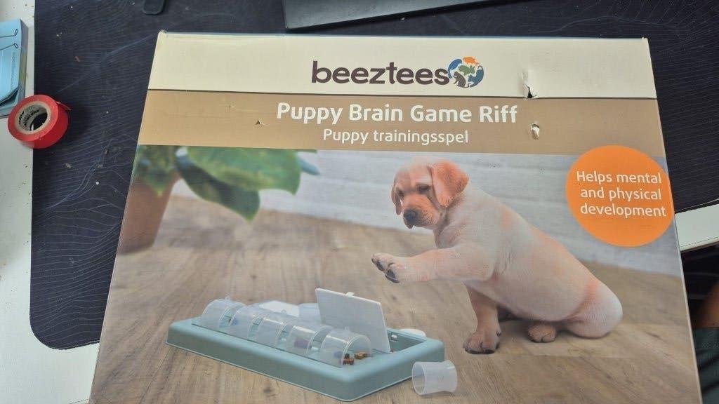 Beeztees Puppy Brain Game Riff – hondenspeelgoed / denkspel, Dieren en Toebehoren, Hondenspeelgoed, Ophalen, Gebruikt, Intelligentiespeelgoed