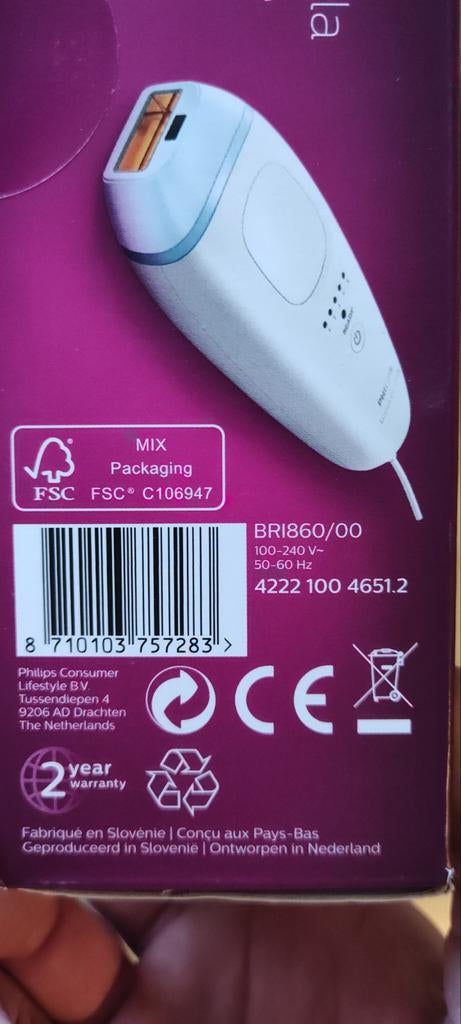 Philips Lumea Essential IPL ontharingsapparaat, Ophalen of Verzenden, Zo goed als nieuw, Overige typen
