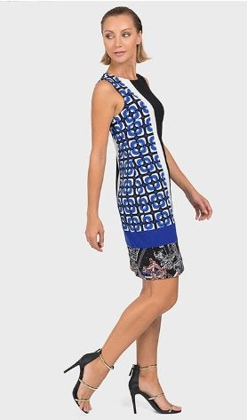 Joseph Ribkoff prachtig vlot gekleurde zomerjurk mt M, Kleding | Dames, Jurken, Maat 38/40 (M), Overige kleuren, Verzenden, .