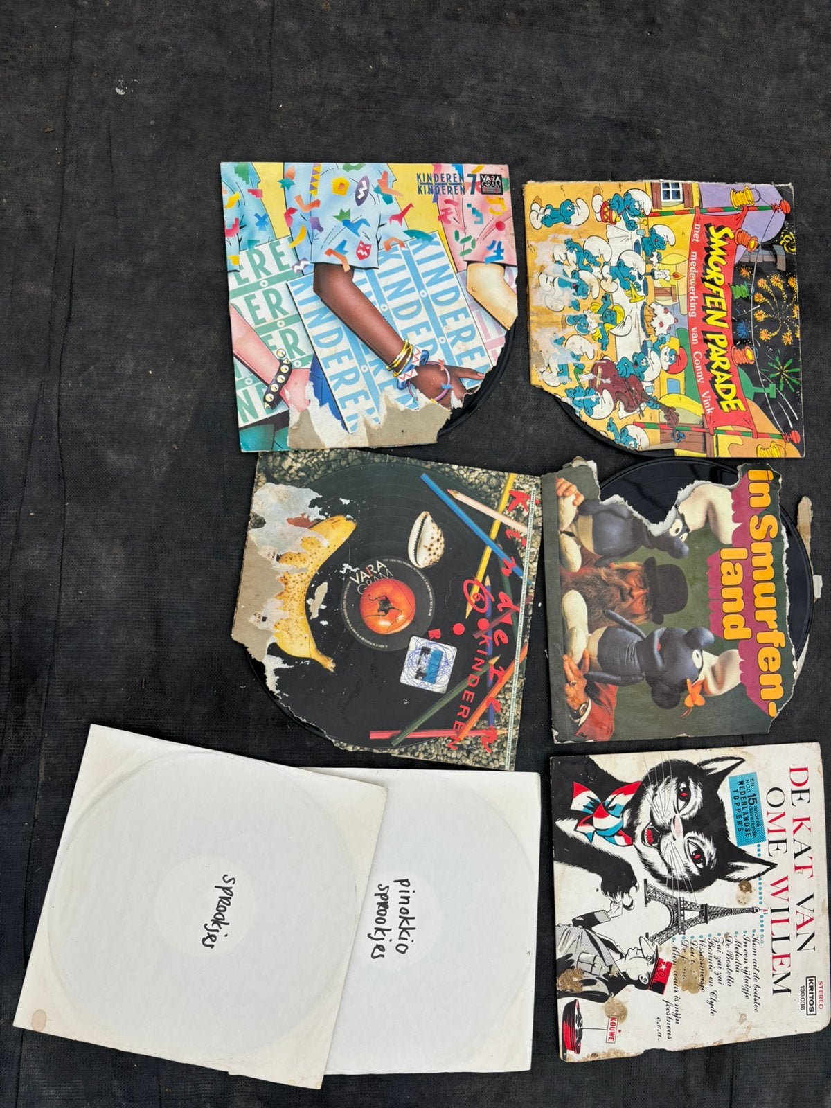 Lp vinyl kinderen voor kinderen smurfen en sprookjes, Cd's en Dvd's, Vinyl | Kinderen en Jeugd, Ophalen of Verzenden, Zo goed als nieuw