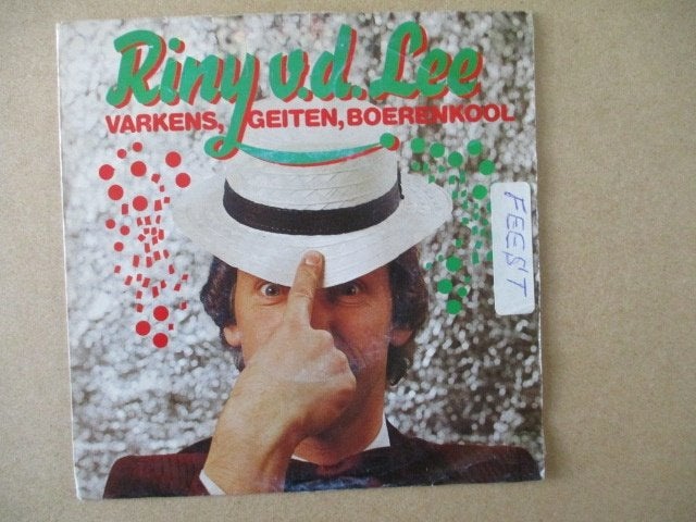 s0378 riny vd lee - varkens geiten boerenkool, Ophalen, Gebruikt, 7 inch, Overige genres