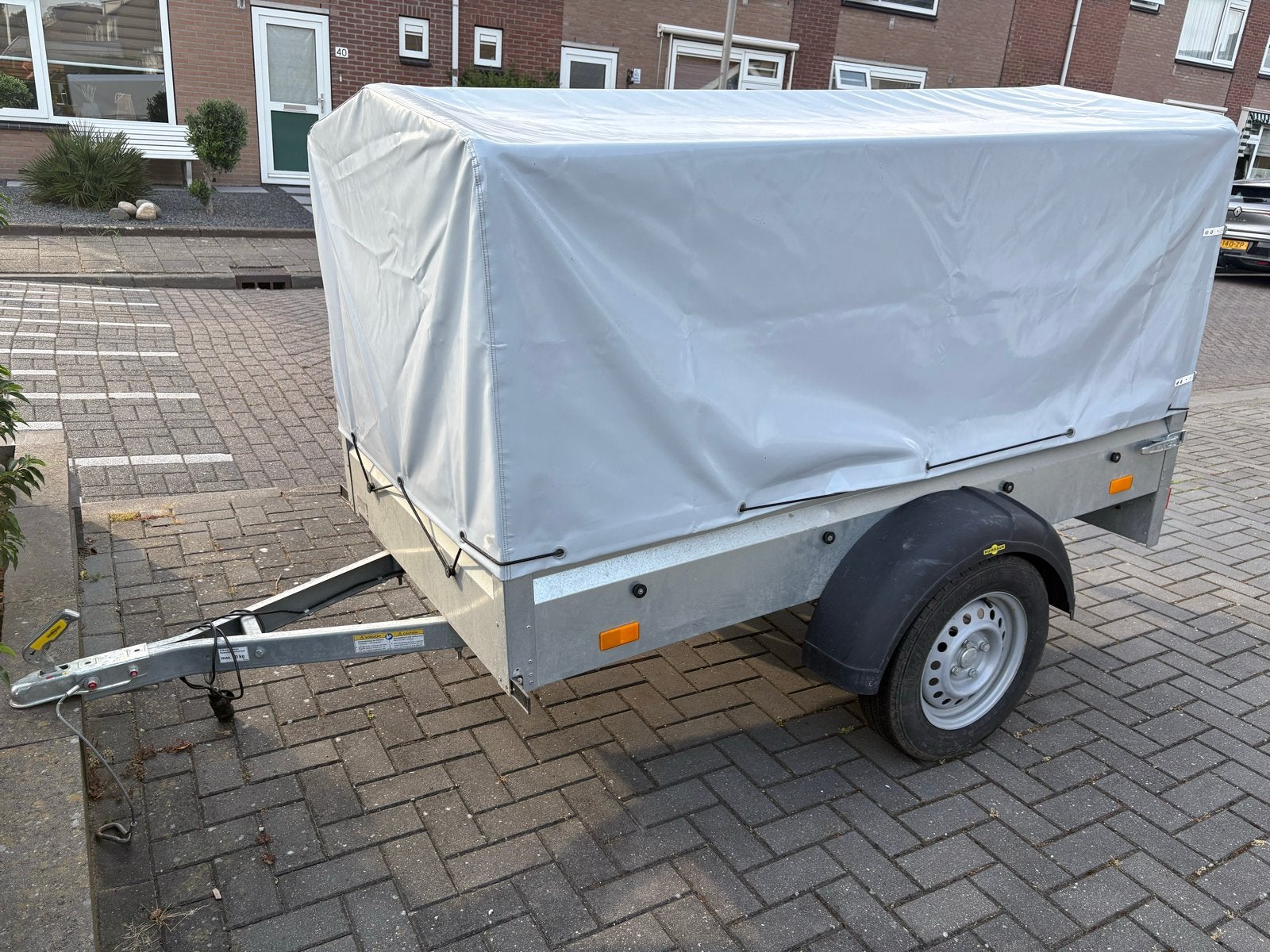 Humbaur aanhangwagen met huif - 750 kg, Auto diversen, Aanhangers en Bagagewagens, Ophalen, Gebruikt