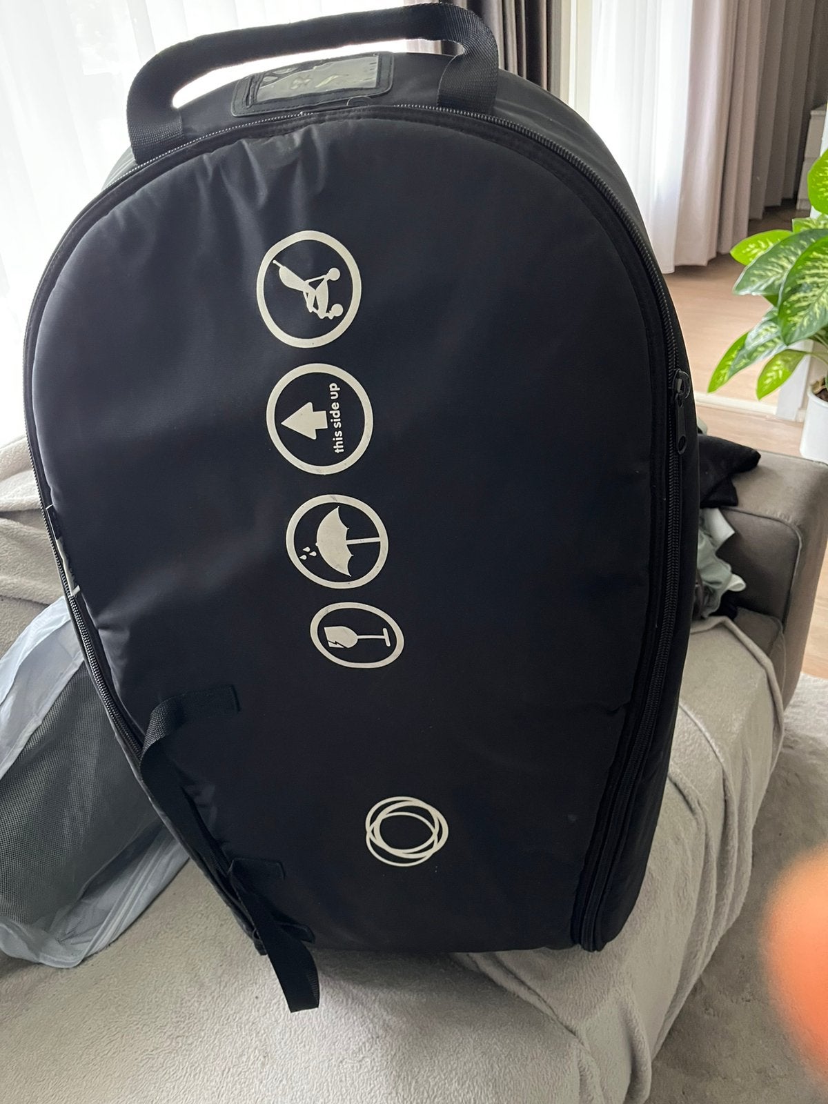 Bucabo Bee koffer of tas hij is 80cm bij 50 cm breed, Sieraden, Tassen en Uiterlijk, Koffers, Wieltjes, Overige materialen, 45 tot 55 cm