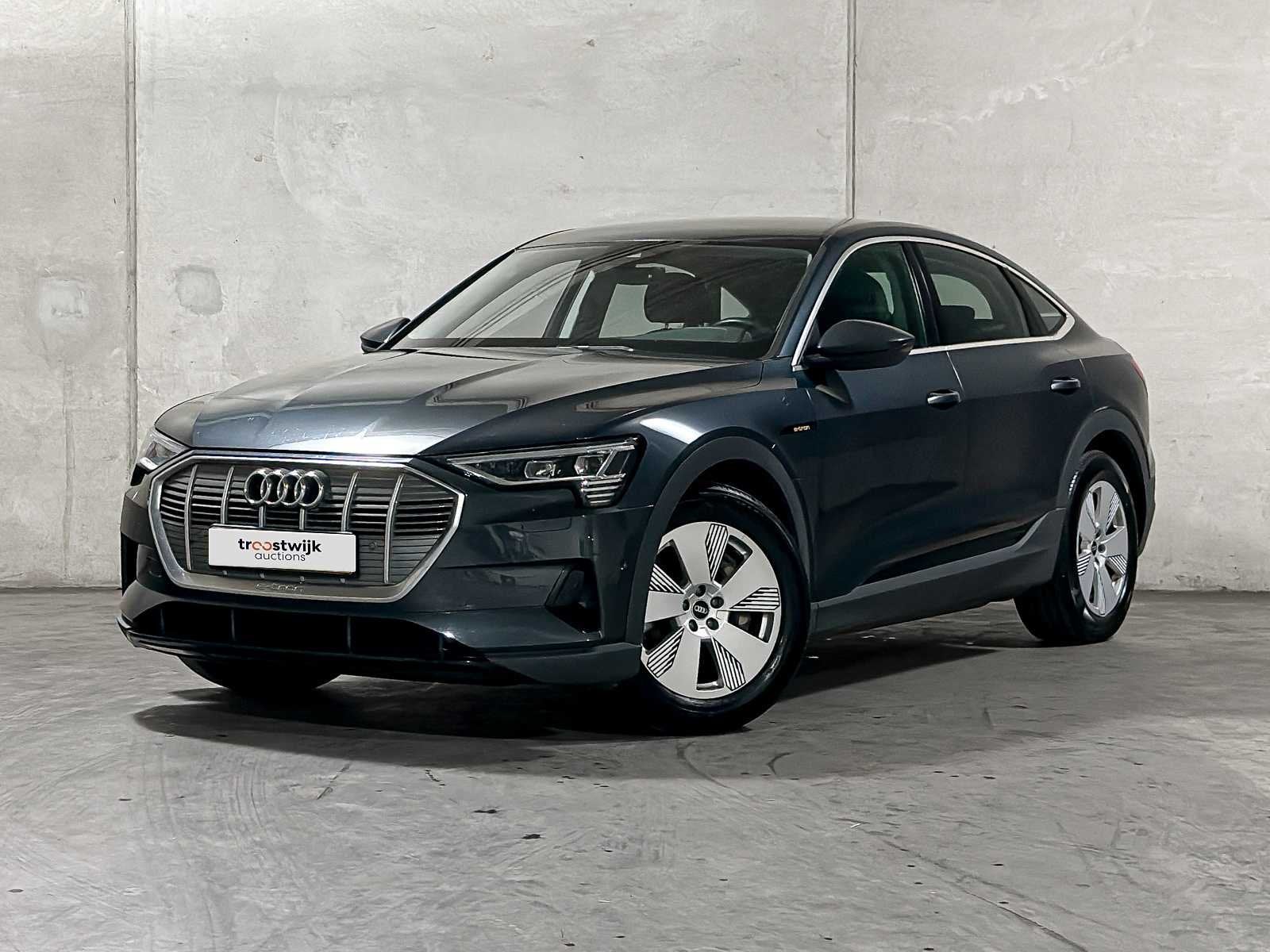 Audi e-tron Sportback 55 quattro edition 95 kWh 408pk 2022 (, Auto's, 131 €/maand, Gebruikt, Te koop, E-tron