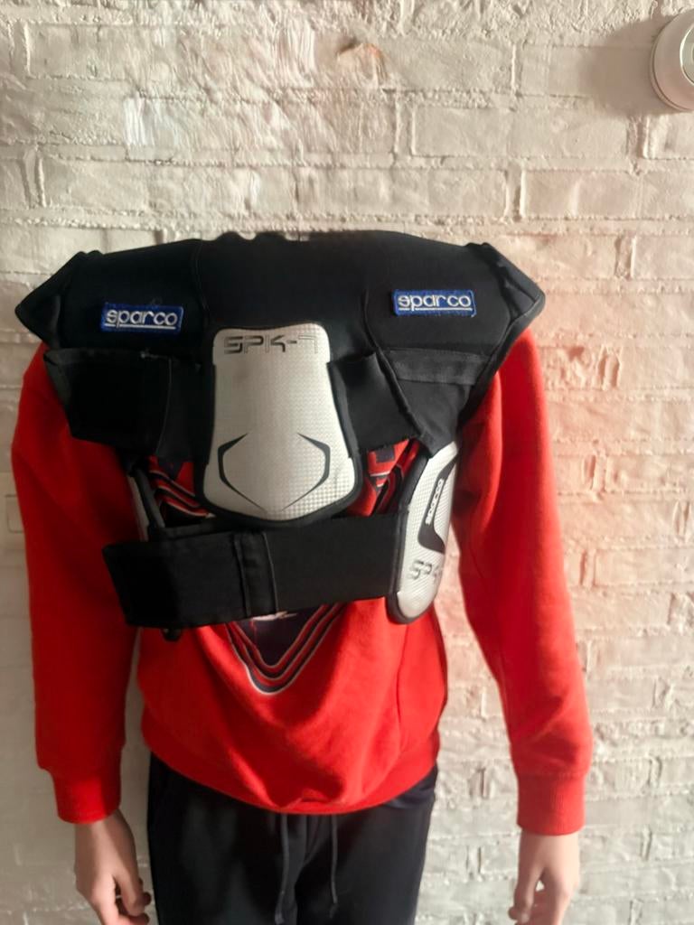 Sparco kart body protector XXS, Sport en Fitness, Ophalen, Gebruikt, Kleding of Schoenen