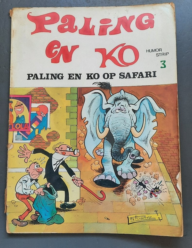 stripboeken 2x Paling en Ko 1972, Meerdere stripboeken, Ophalen of Verzenden, Gelezen