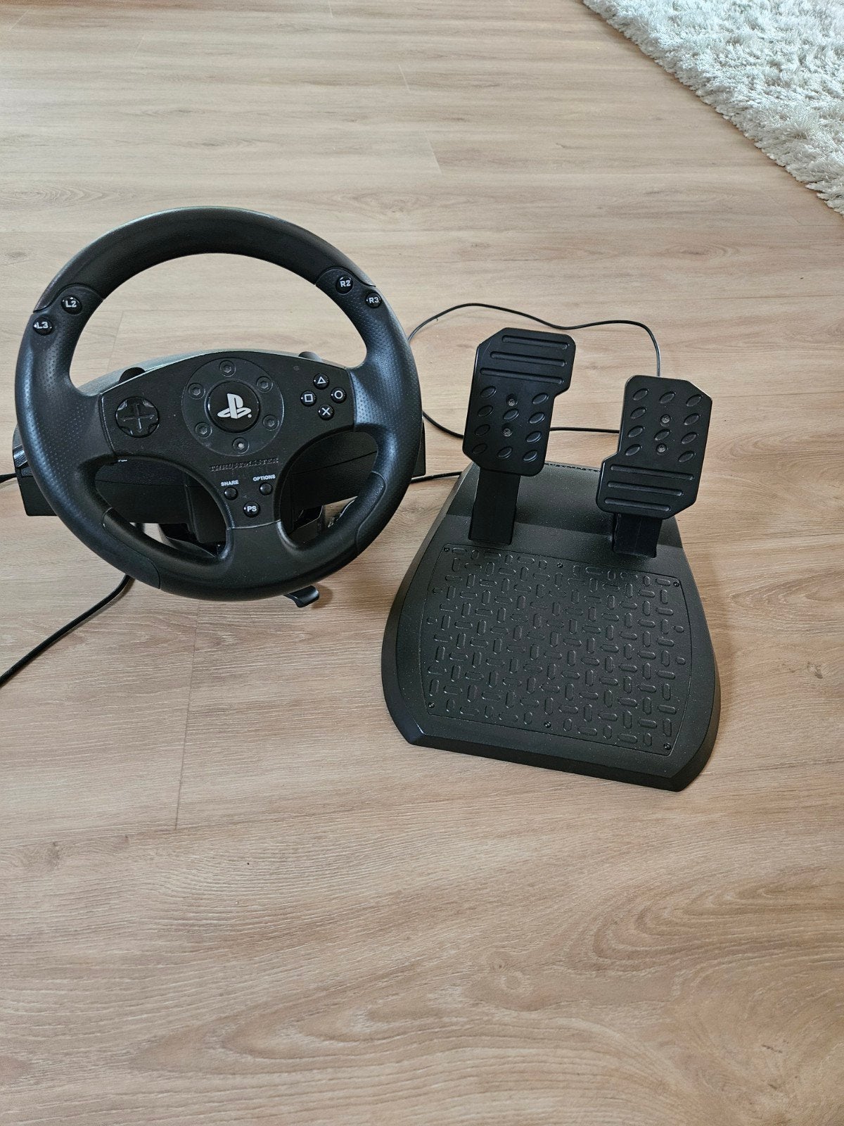 Thrustmaster T80 Racing Wheel en pedalen, Ophalen, Zo goed als nieuw, Stuur of Pedalen, PlayStation 3