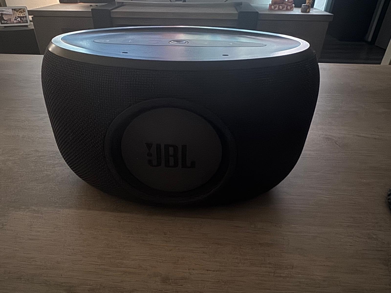 JBL Link Music Slimme Speaker - Zwart, Ophalen, Slimme speaker, JBL, Zo goed als nieuw