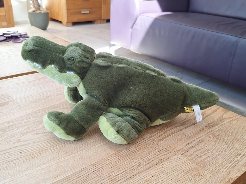 Knuffel krokodil, Ophalen of Verzenden, Zo goed als nieuw, Overige typen