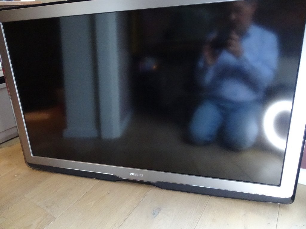 Plasma televisie in zeer goede staat (46"), Audio, Tv en Foto, Televisies, Ophalen, Philips, Gebruikt, LCD