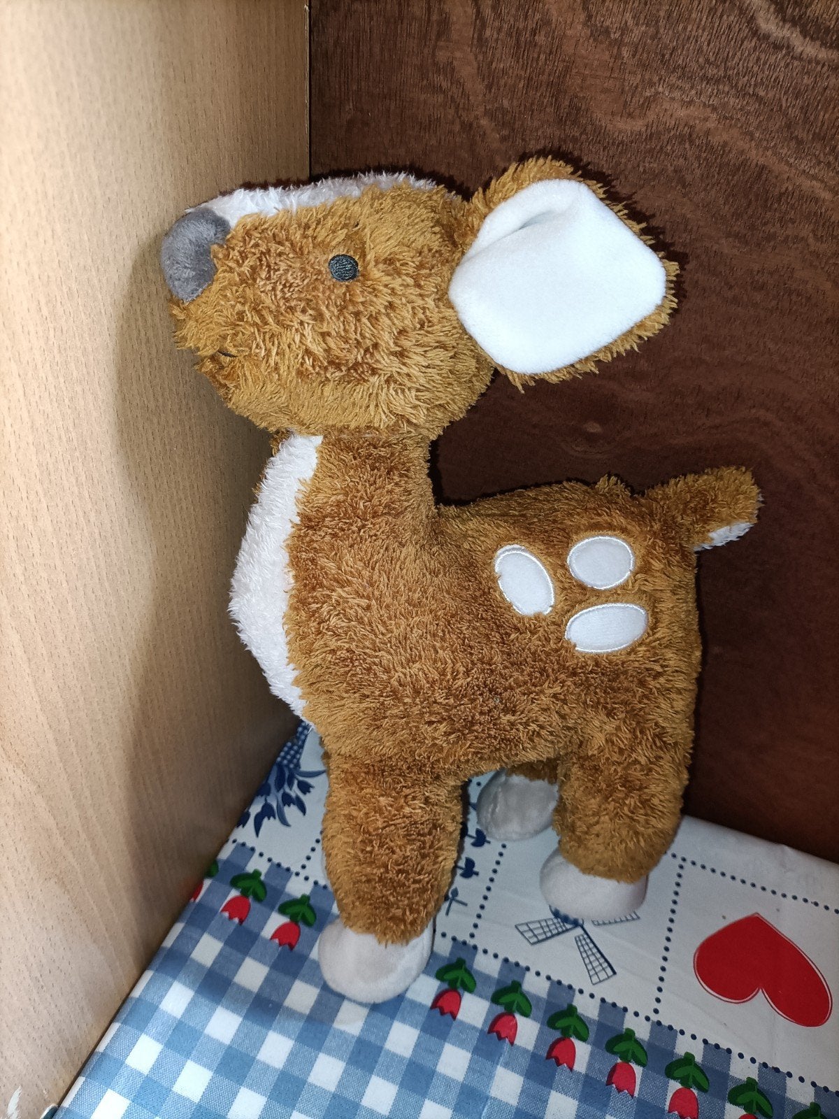 Happy Horse hert / ree knuffel, Ophalen of Verzenden, Zo goed als nieuw, Overige typen