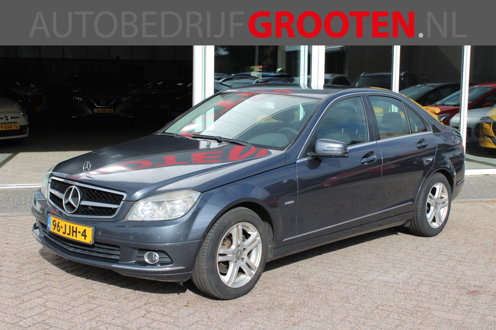 Mercedes-Benz C-Klasse 180 K BlueEFFICIENCY Business Edition, Auto's, Gebruikt, Zwart, Handgeschakeld, Sedan