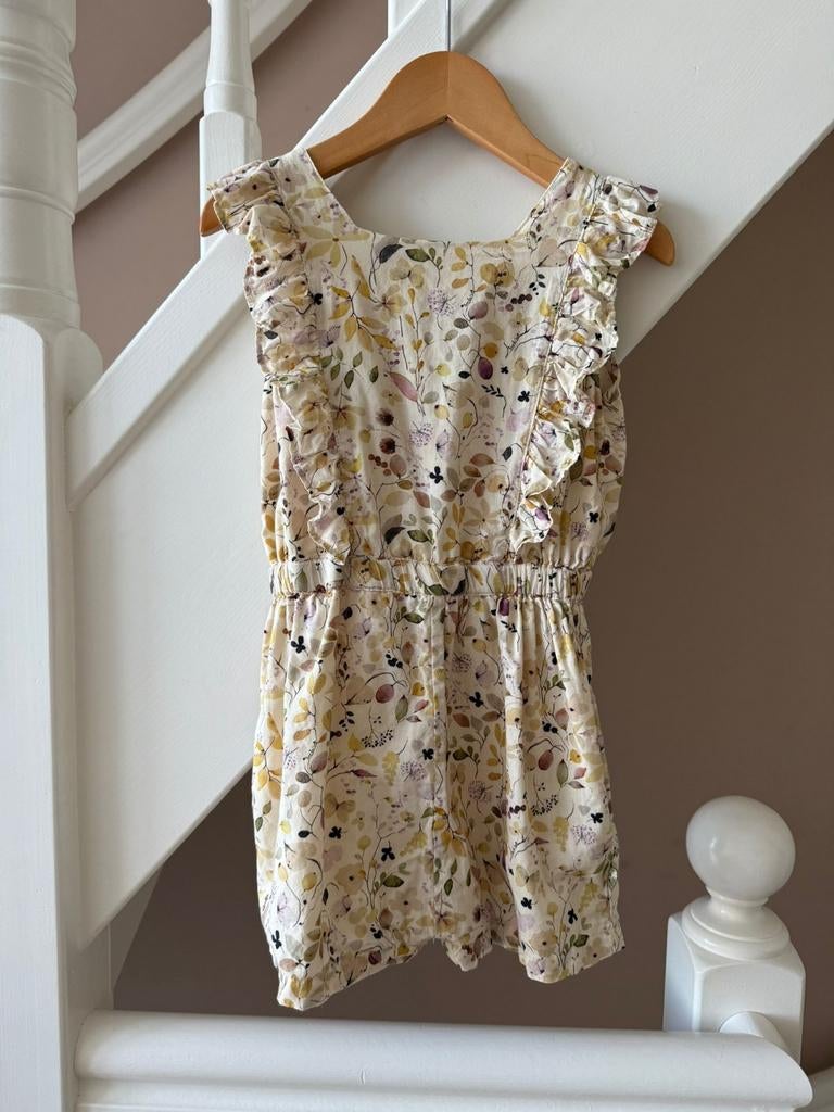 PompdeLux SUPER fijne playsuit in uitstekende staat maat 98, Kinderen en Baby's, Kinderkleding | Maat 98, Meisje, Ophalen of Verzenden