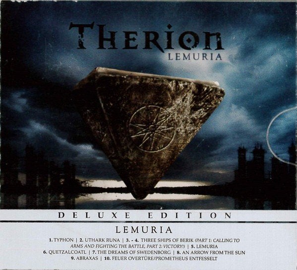 THERION - lemuria en sirius b 2CD deluxe edition, Gebruikt, Overige genres, Ophalen of Verzenden, Digipak