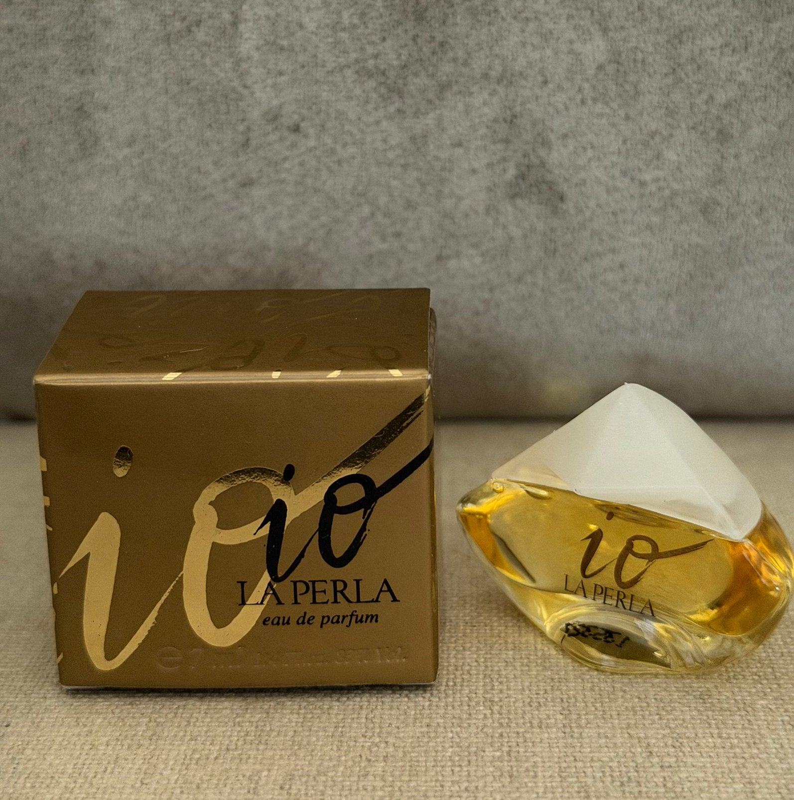 Zeldzaam vintage miniatuur IO van La Perla, 7 ml edp, nieuw, Verzenden, Nieuw, Miniatuur, Gevuld