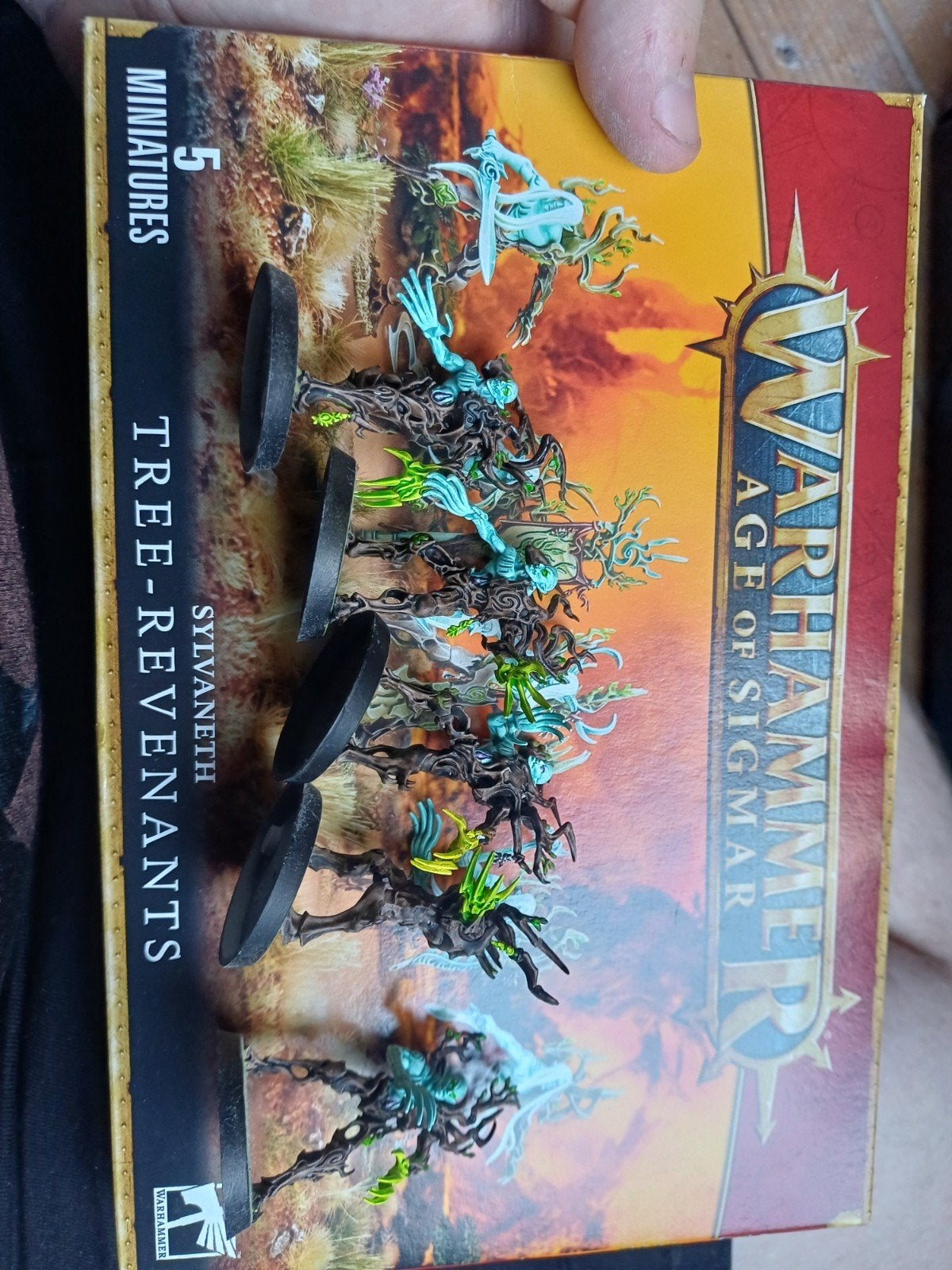 Warhammer Age of Sigmar: Sylvaneth Tree-Revenants, Hobby en Vrije tijd, Gebruikt, Figuurtje(s), Warhammer, Ophalen of Verzenden
