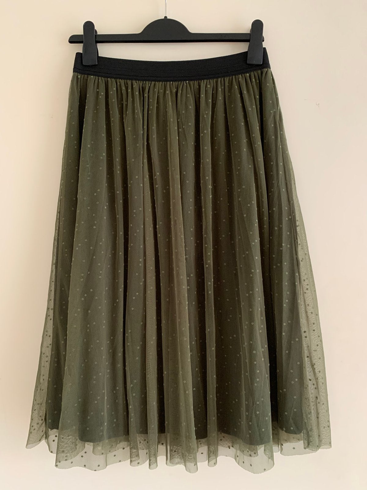 Mooie aparte rok, dubbellaags groen met tule, maat L, Kleding | Dames, Rokken, Only, Maat 42/44 (L), Ophalen of Verzenden, Zo goed als nieuw