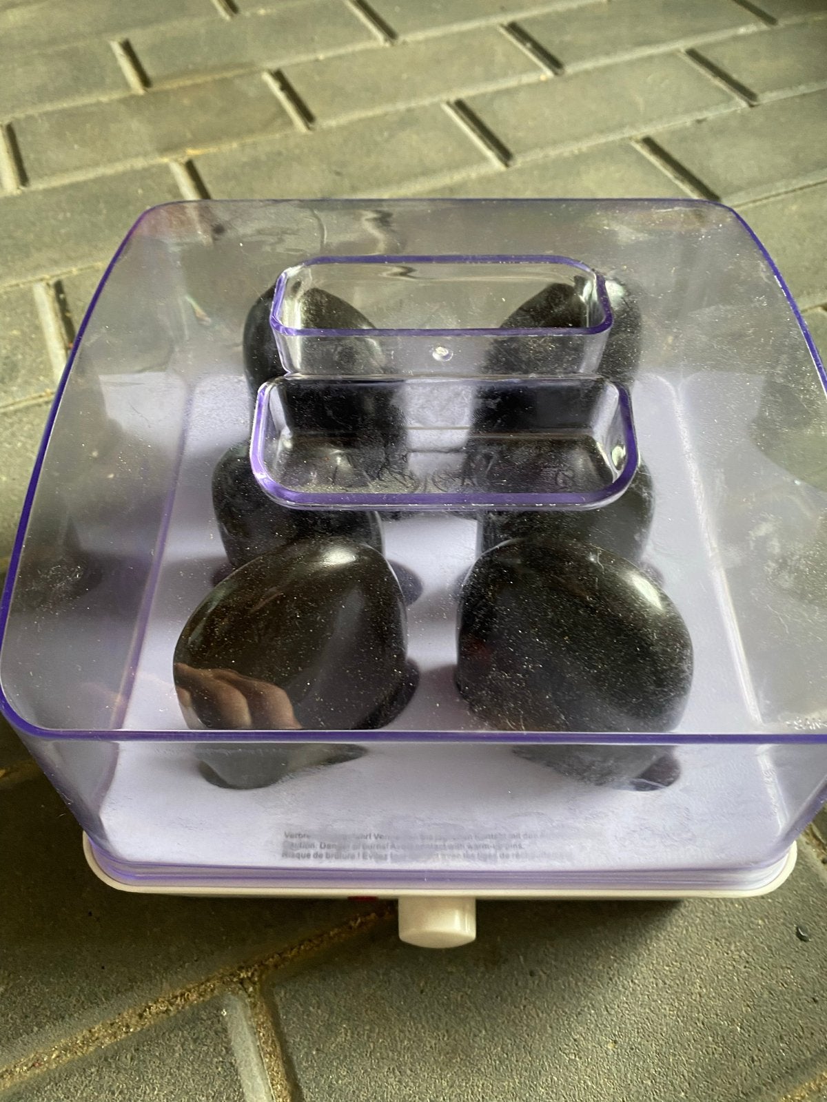 SilverCrest Hot Stone Massage Set - Ontspanning Thuis, Ophalen of Verzenden, Gebruikt, Overige typen