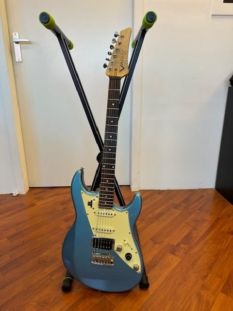 Line 6 James Tyler Variax Lake Placid Blue, Ophalen, Zo goed als nieuw, Solid body, Overige merken