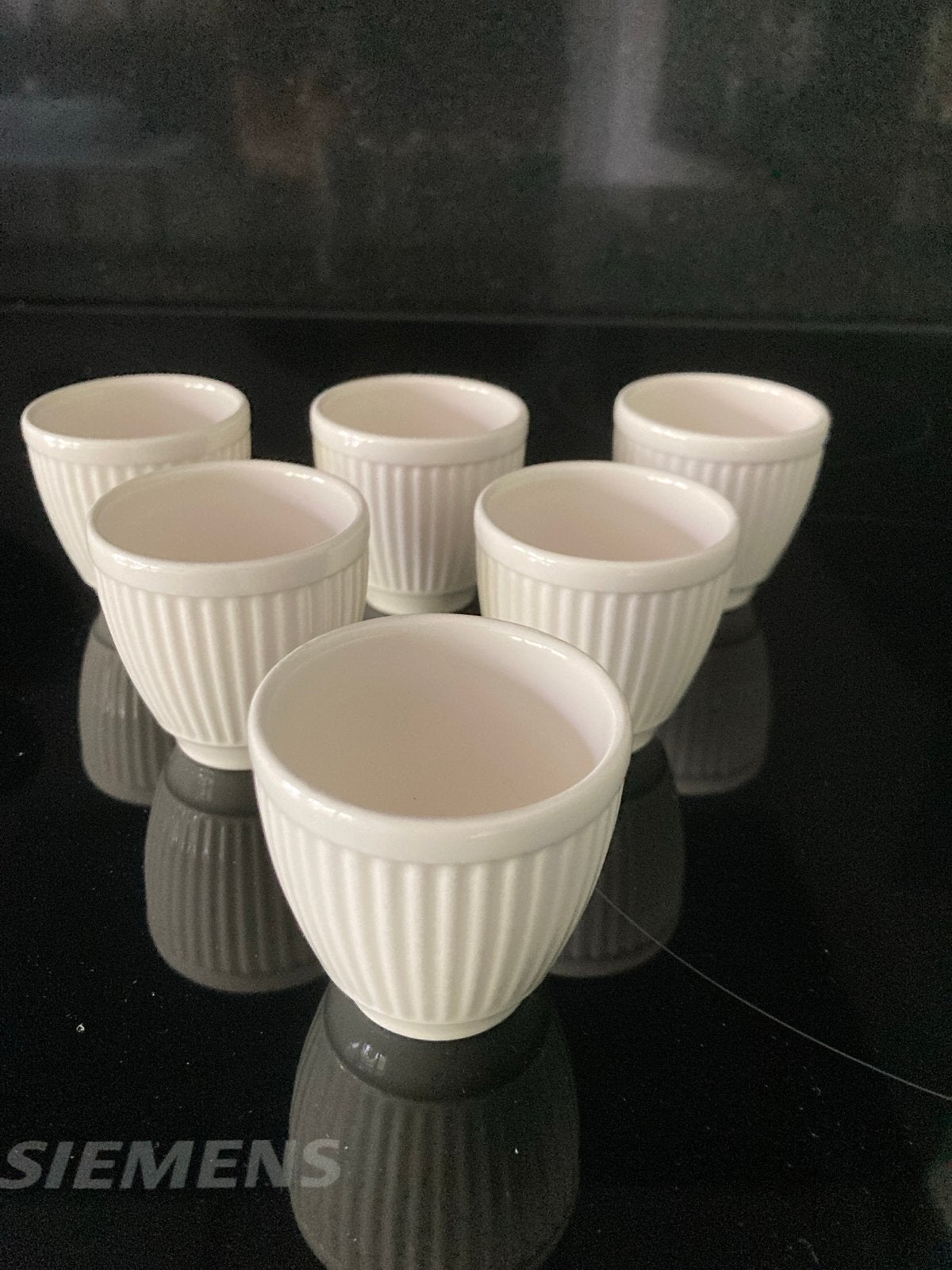 6 Wedgwood Windsor eierdopjes, Antiek en Kunst, Ophalen of Verzenden