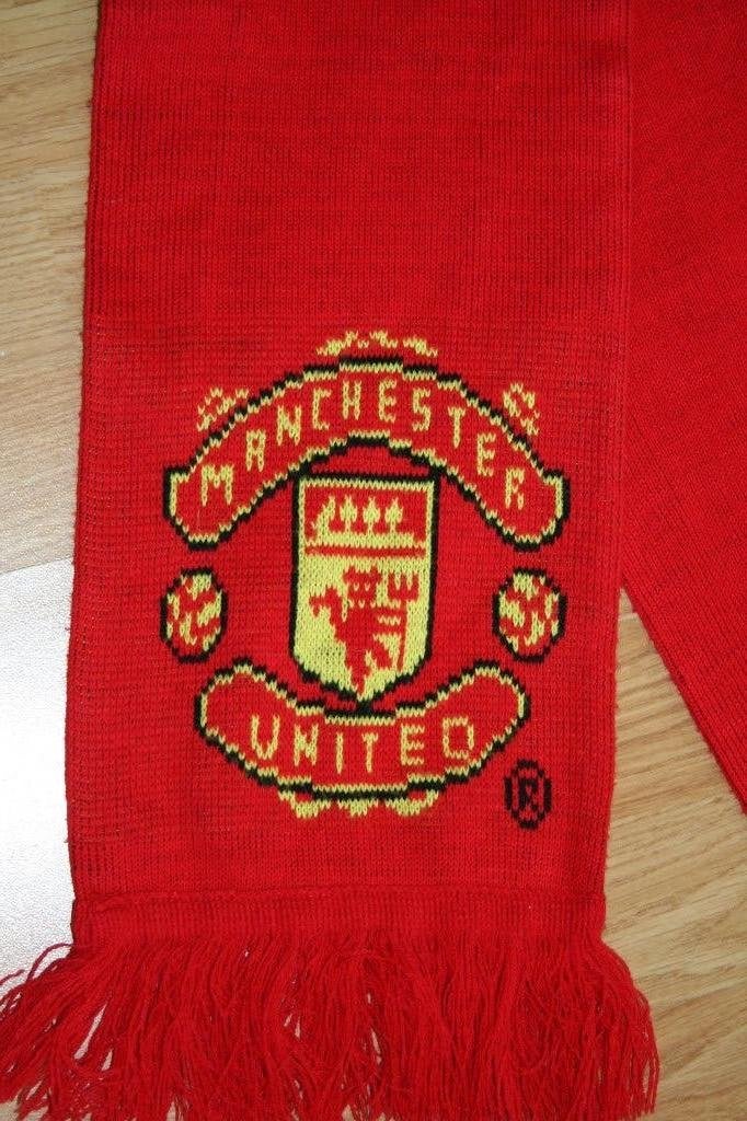 Voetbalsjaal, Manchester United, Verzamelen, Sportartikelen en Voetbal, Ophalen of Verzenden, Gebruikt, Buitenlandse clubs, Vaantje of Sjaal
