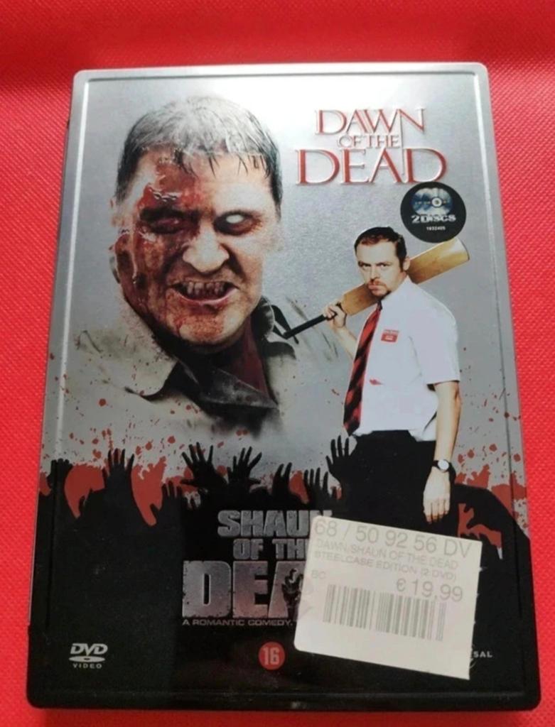 DVD: Dawn of the Dead / Shaun of the Dead - Origineel, Vanaf 16 jaar, Ophalen of Verzenden, Gebruikt
